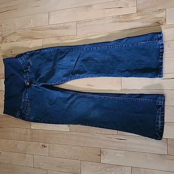 Thyme maternity women's size large jeans - Picture 2 of 5